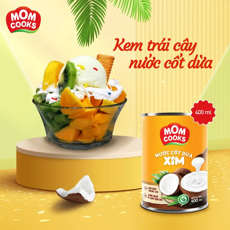 Nước cốt dừa đóng hộp Chef‘s Choice