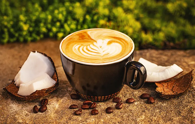 Cà phê nước cốt dừa