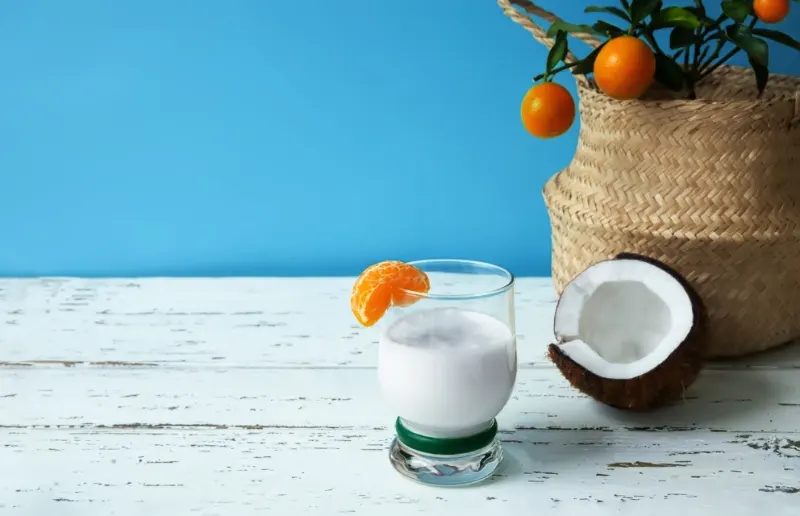 Ly nước cốt dừa