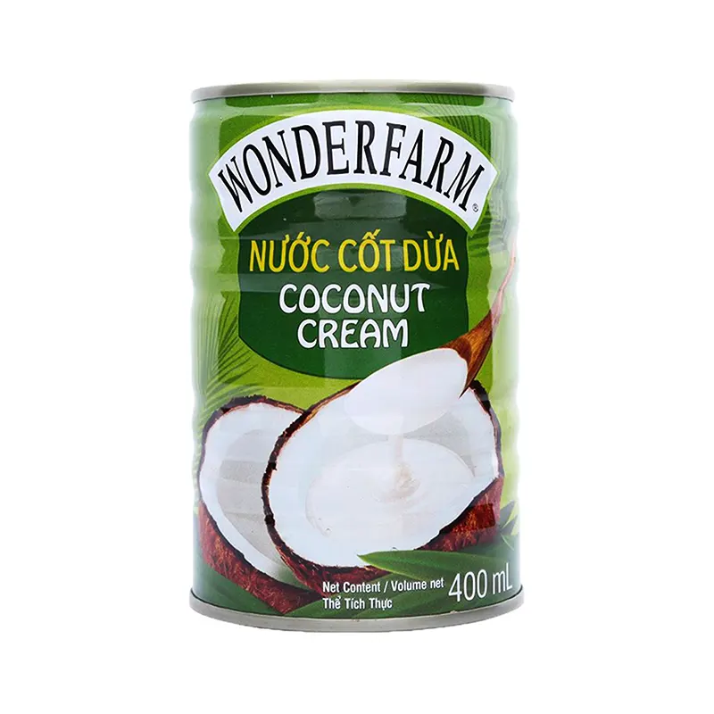 Nước cốt dừa đóng hộp Wonderfarm