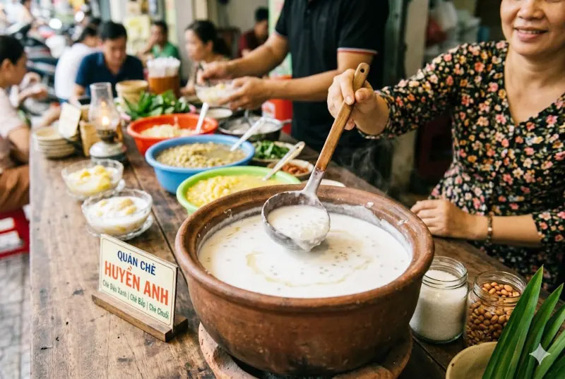 Nước cốt dừa nguyên chất nấu chè hình 0