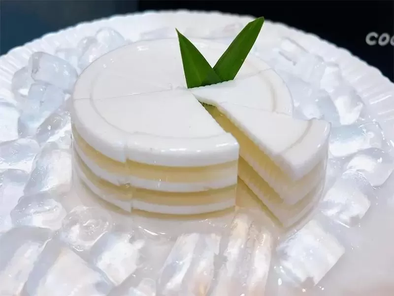 Nước cốt dừa nguyên chất rau câu dừa